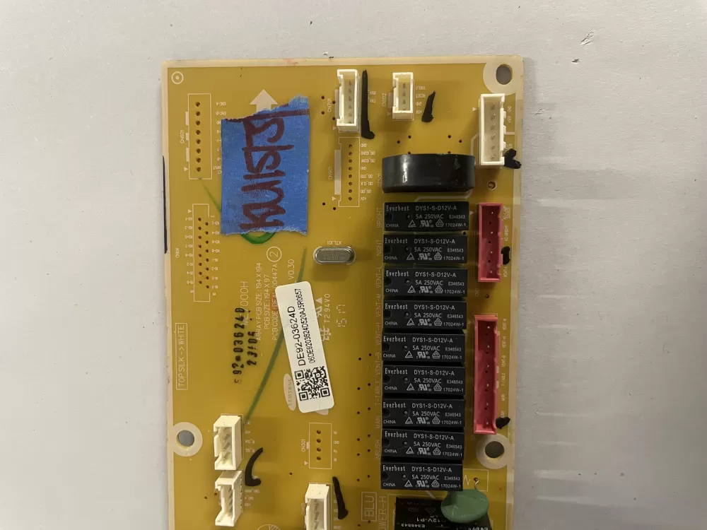 Samsung DE92-03624D Microwave Control Board AZ110340 | KM1513