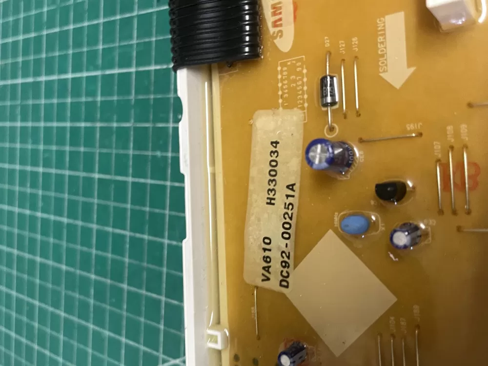 GE Samsung DC92-00251A Dryer Control Board AZ211539 | Wmv933