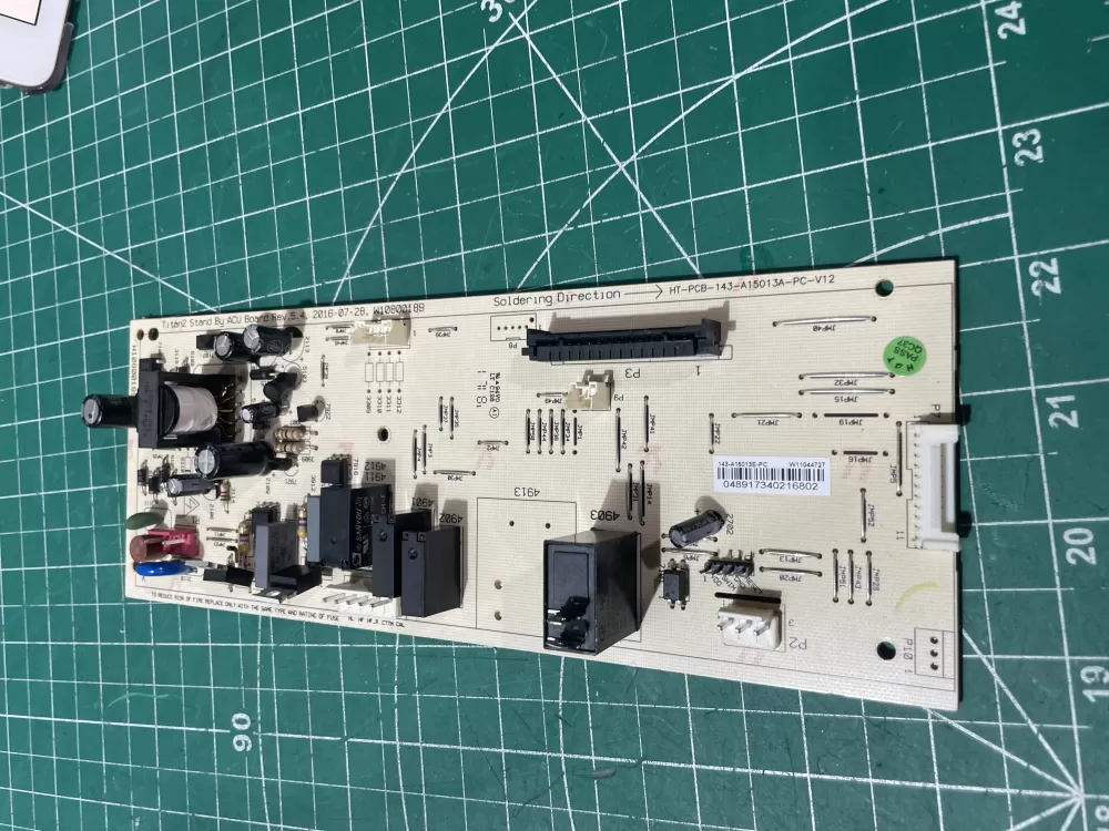 Whirlpool  Maytag W11342846  AP6880467  4958321  PS12717457  W11044727  W11096348  W11221051  W11221415  W10800189  117090800204 Microwave Control Board Panel