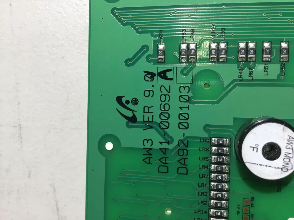 Samsung DA41 00692A Refrigerator Control Board AZ38412 | NR4
