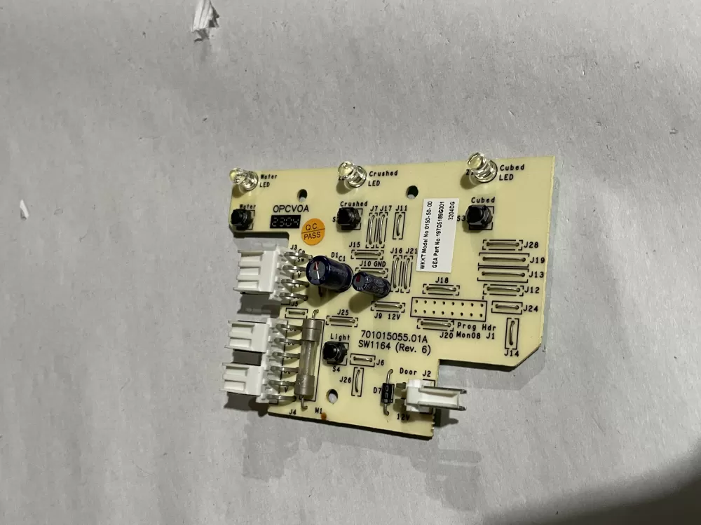 GE 197D5189G001 Refrigerator Control Board