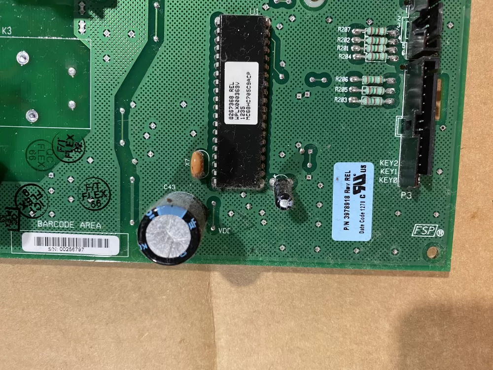 Whirlpool WP8546219 Dryer Control Board AZ58524 | BK2012