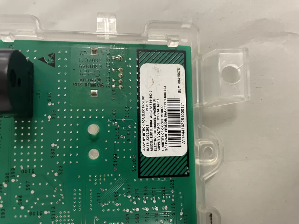 Frigidaire Laundry Center Interface Control Board 5304515783 AZ217744 | Wm1633