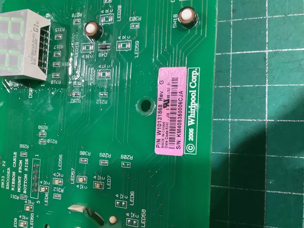Whirlpool Kenmore W10131868 W10131874 Washer Control Board AZ168670 | NR2583