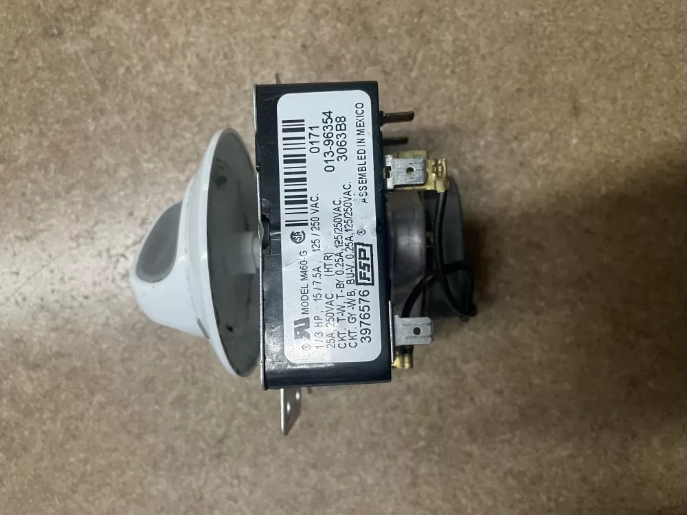 Kenmore 3976576A 3976576 AP6009025 WP3976576 3976576R 3406702 3406015 Dryer Timer