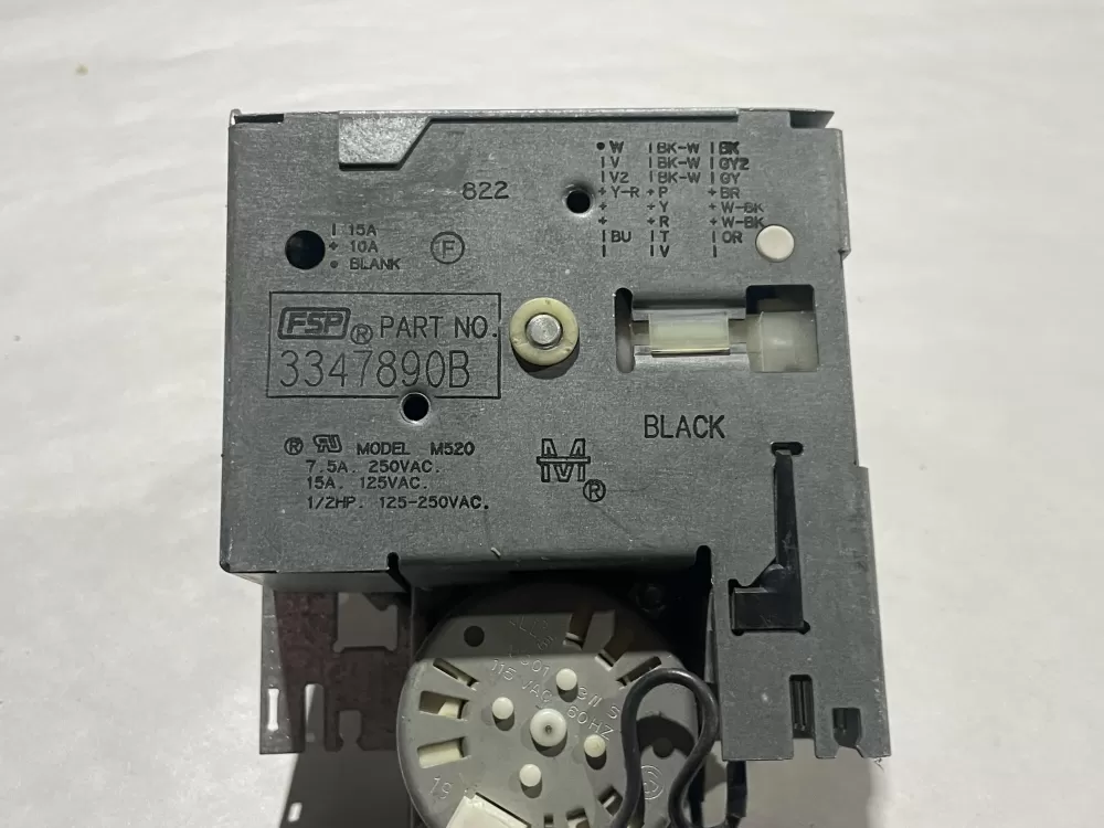 Whirlpool Kenmore WP3946432 3347890 3347890D Washer Timer AZ113258 | Wm756