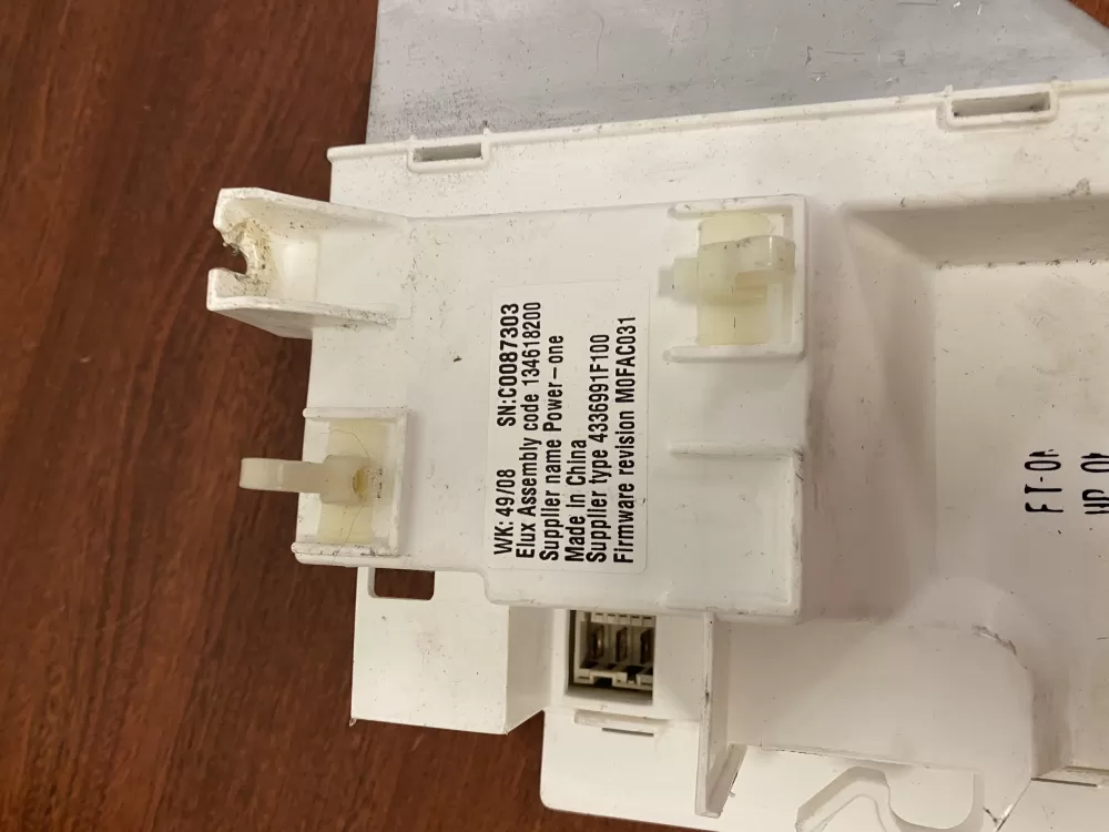 Frigidaire 134618200 5304504715 Washer Control Board AZ45784 | BKV442