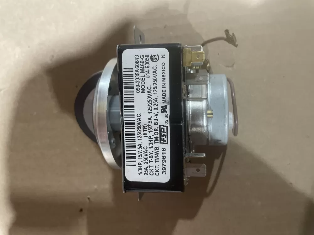 Whirlpool Amana Admiral AP6009056 3979618 3979618R Dryer Timer AZ63872 | KM2080