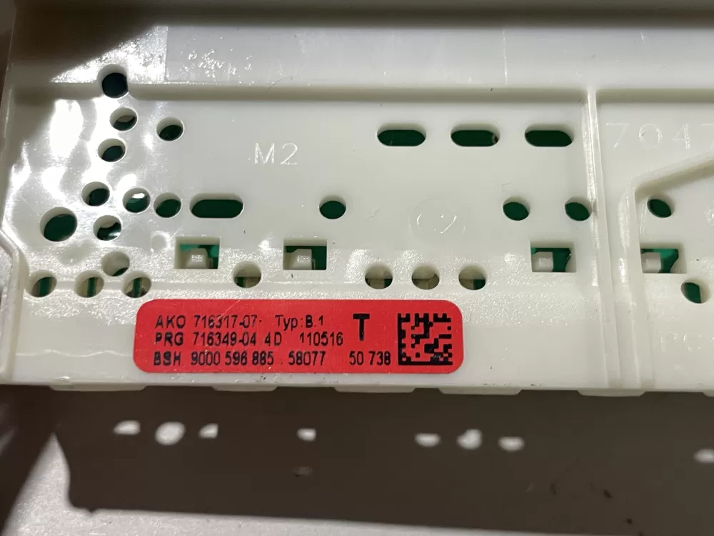 Bosch 00676963 9000596885 716317-07 Dishwasher Control Board AZ162398 | Wm197