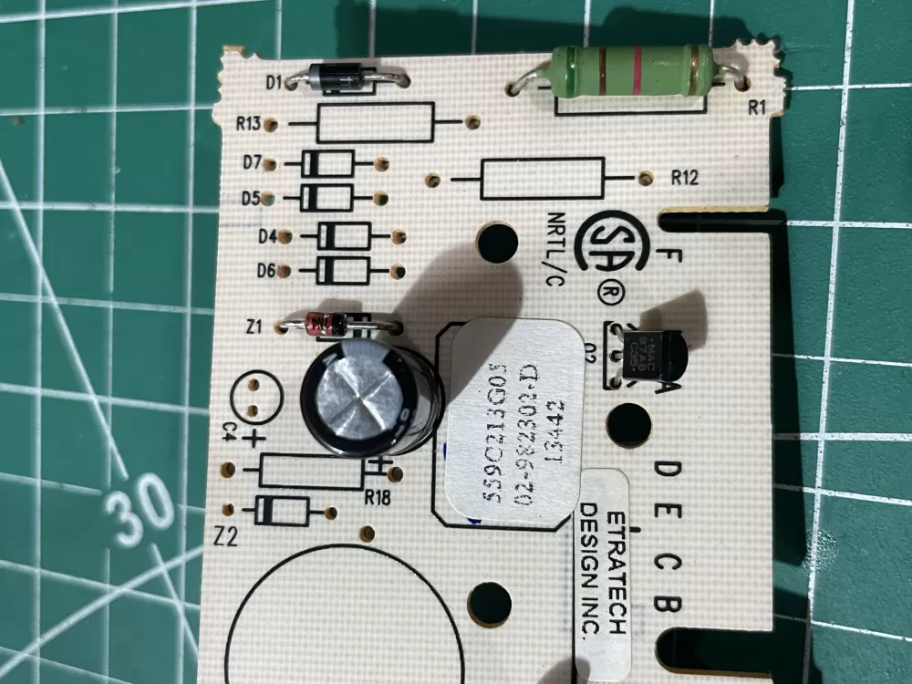 GE 559C213G05 50-982301-D 50-982301-E Dryer Control Board AZ189748 | Wm729