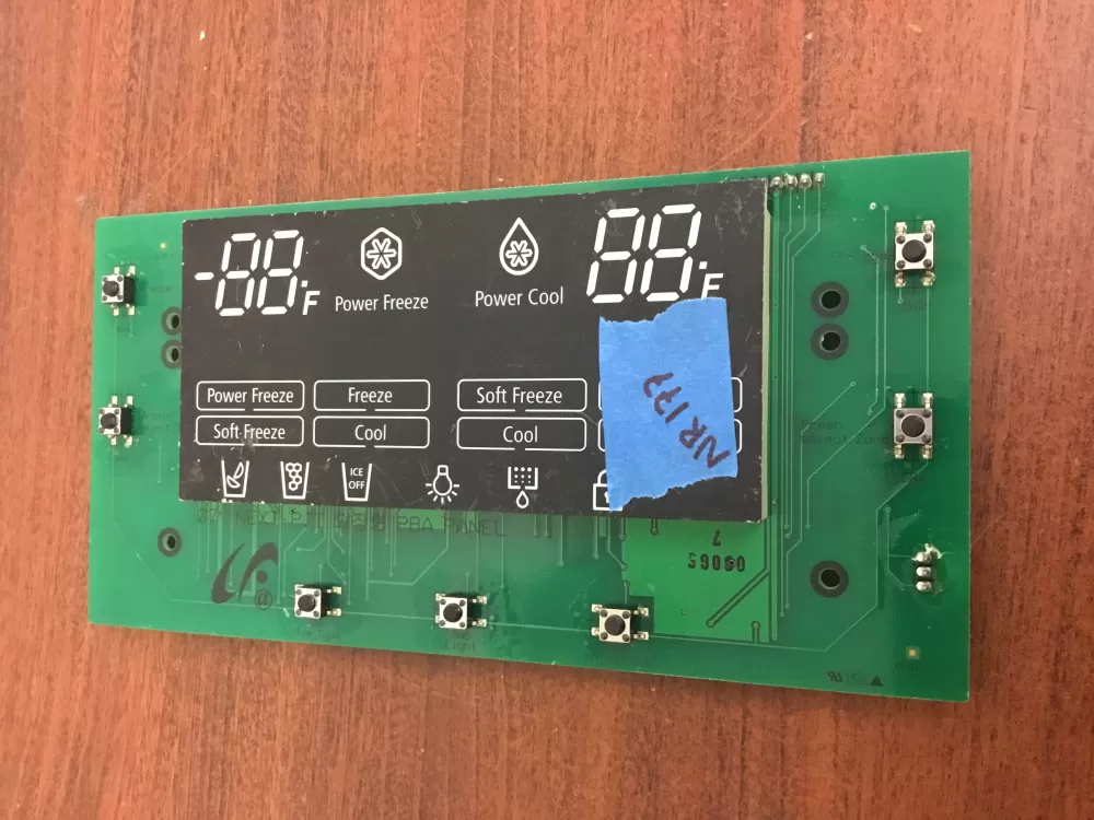 Samsung DA41-00447A Refrigerator Dispenser UI Control Board AZ32789 | NR215