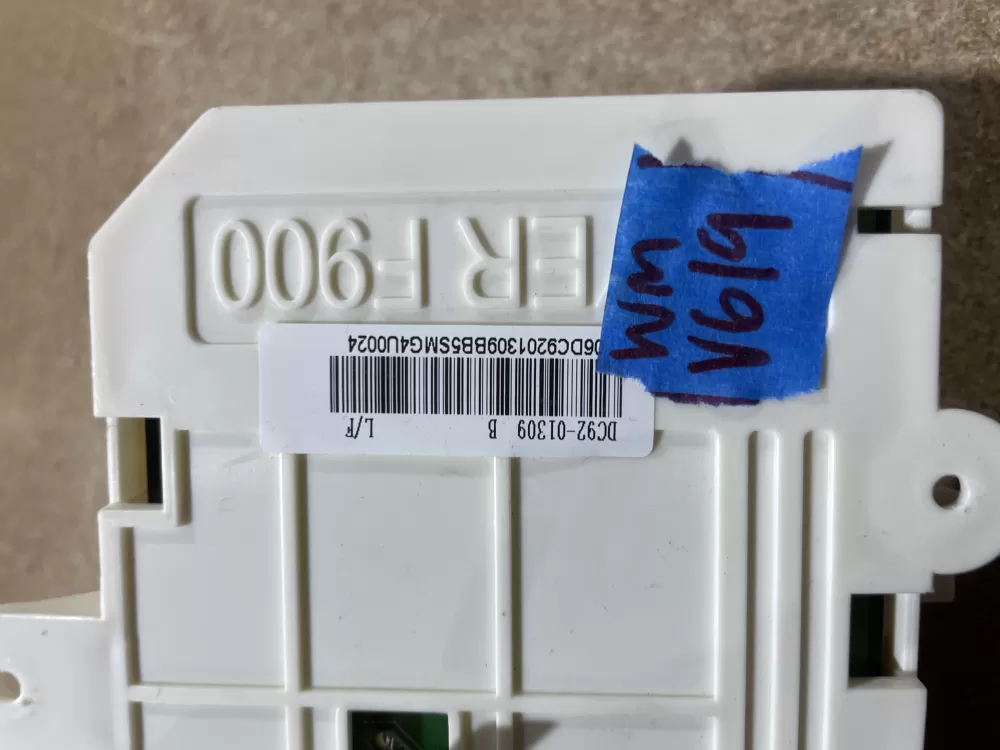 Samsung DC92 01309B Dryer Control Board AZ76058 | Wmv619
