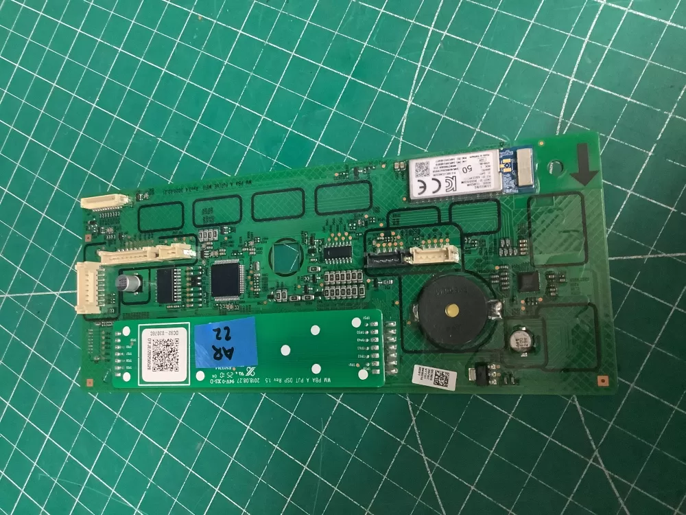 Samsung DC92 03076U Dryer Control Board AZ205189 | AR22