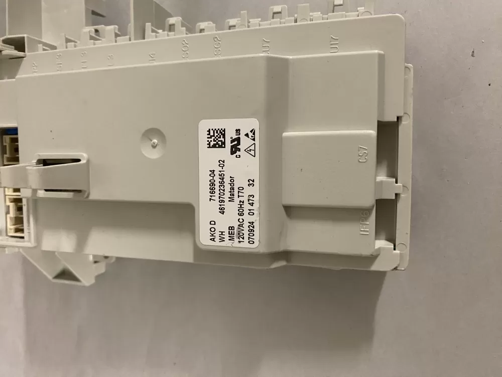 Whirlpool 461970236451-02 Washer Control Board AZ192709 | BK113