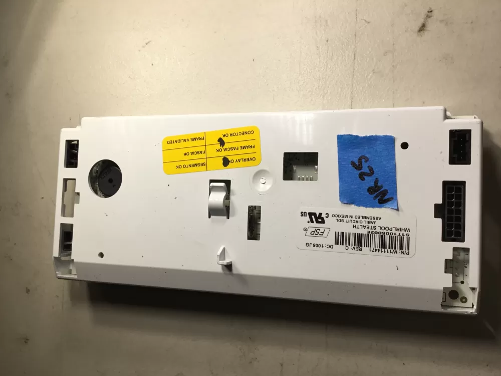 Whirlpool Amana W11106026 Refrigerator Control Board Interface AZ40305 | NR25