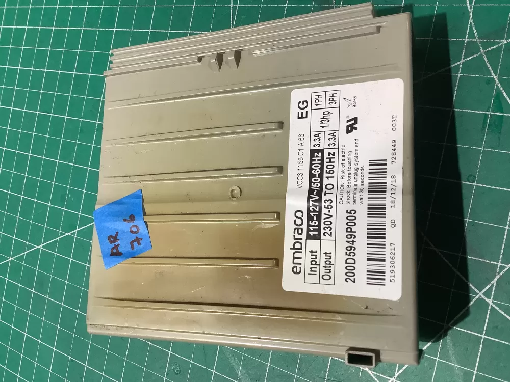 GE 200D5949P005 Refrigerator Control Board AZ196835 | AR706