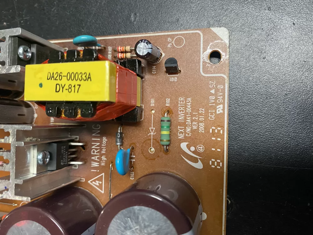 Samsung DA41-00442F Washer Control Board AZ15163 | BK695