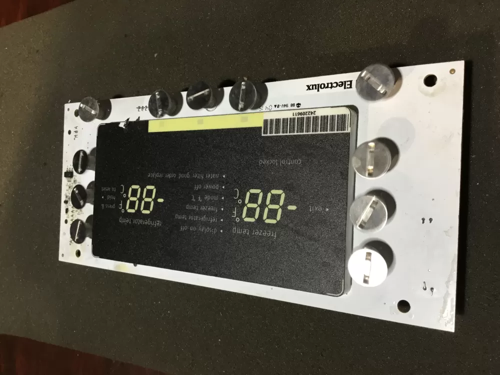 Frigidaire AP6285796 242209730 PS12364209 Refrigerator Control Board Display