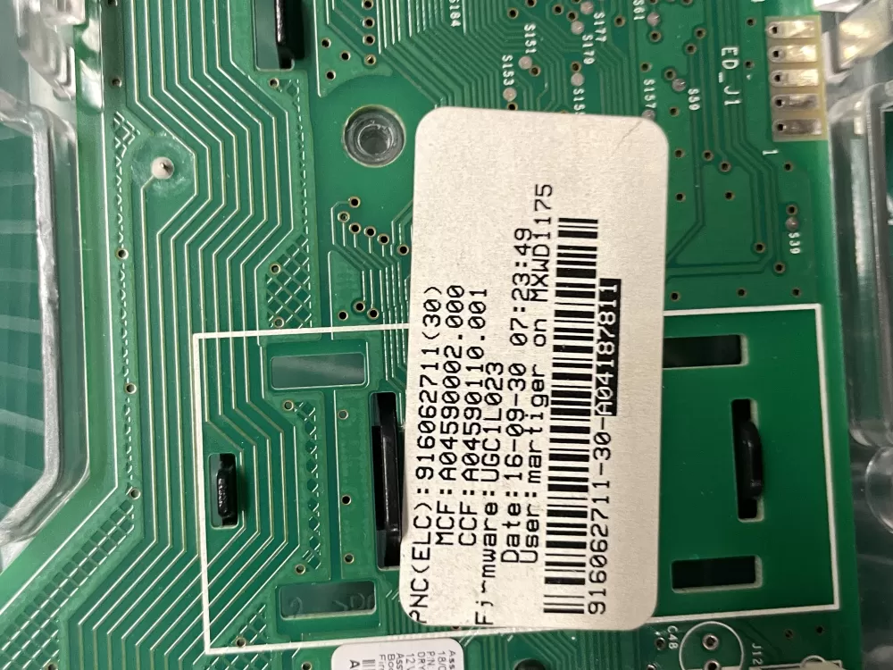 Electrolux Frigidaire A04187811 Washer Control Board AZ210352 | Wm1981