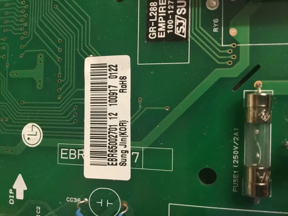 LG Kenmore EBR65002701 EBR65002707 Refrigerator Control Board AZ18398 | NR45