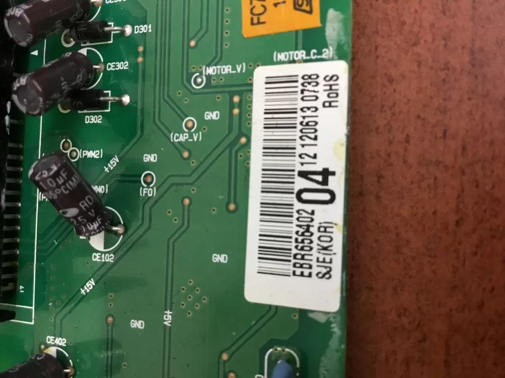 LG Kenmore AP5604149 EBR65640204 Refrigerator Control Board AZ34718 | NR288