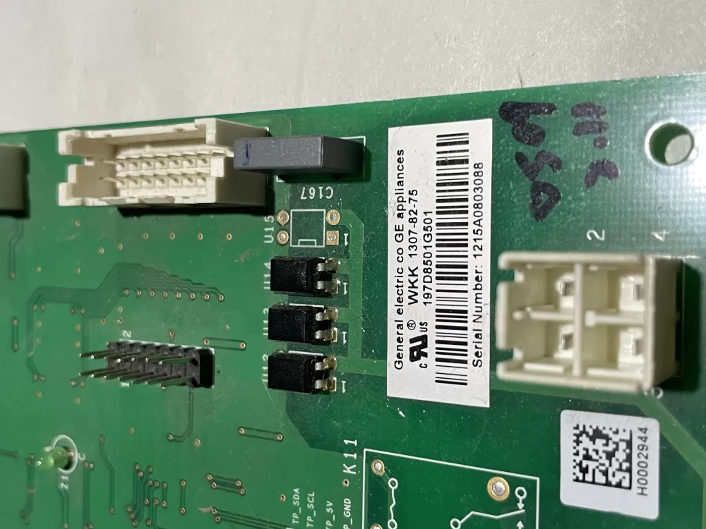 GE 197D8501G501 EBX1425P001 Refrigerator Control Board AZ141424 | Wm2349