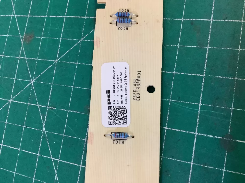 GE GE265D1466000100  265D1468G001  EBX1432P001 Dishwasher Control Board
