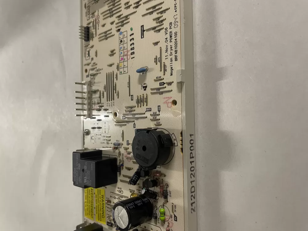 GE 212D1199G01 212D1201P001 212D1199G05 Dryer Control Board AZ145283 | KMV739