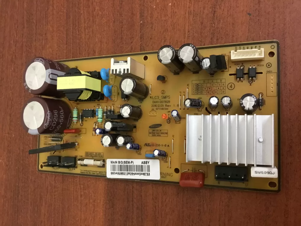 Samsung DA92-00215R Refrigerator Inverter Control Board
