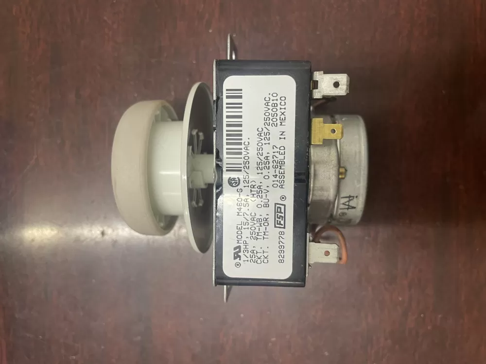 Whirlpool  Kenmore  Inglis  Estate  Amana WP8299778  AP6012586  8299778  909729  PS11745796 Washer Timer