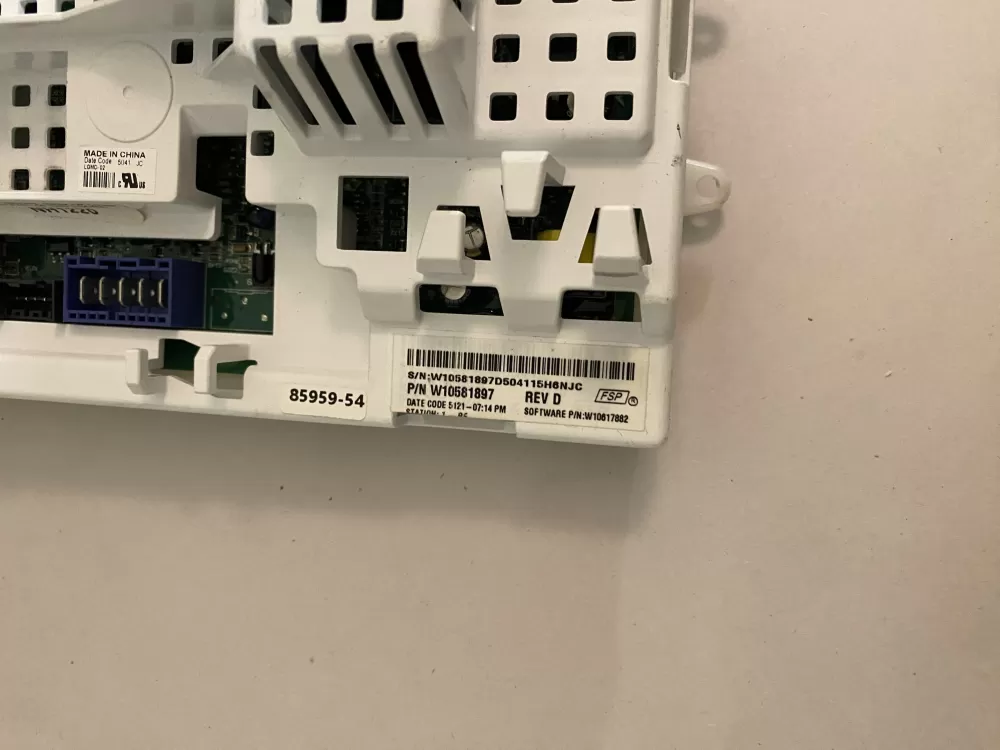Whirlpool AP5803401 W10581897 PS8768789 Washer Control Board AZ111091 | BK1880