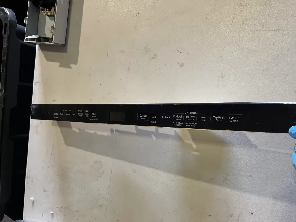 KitchenAid w11024091k Dishwasher Control Board Touch Panel AZ41343 | V412