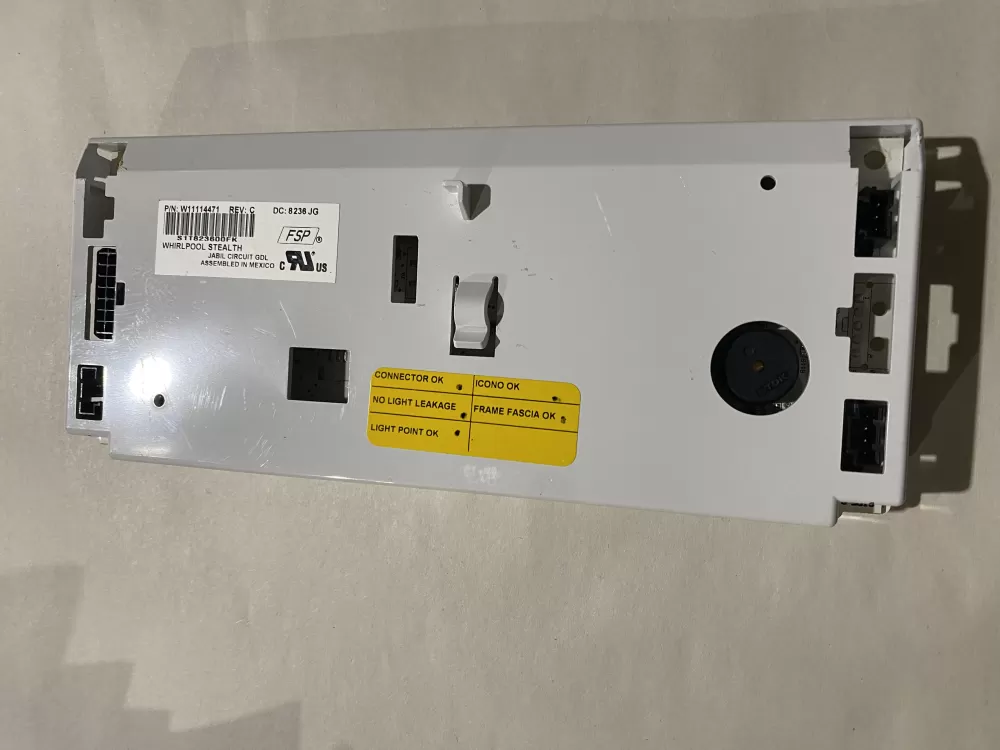 Whirlpool Amana W11106026 Refrigerator Control Board Interface AZ202238 | BK2317