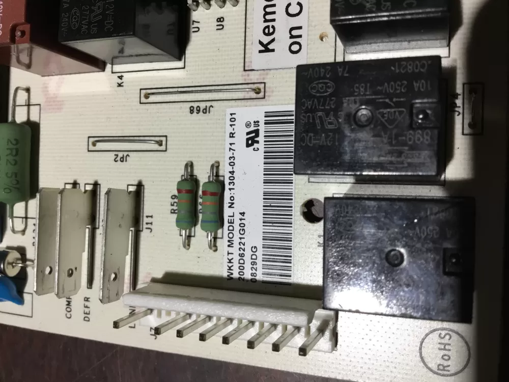 GE Refrigerator Control Board WR55X10942 WR55X10699 AZ72084 | NR1833