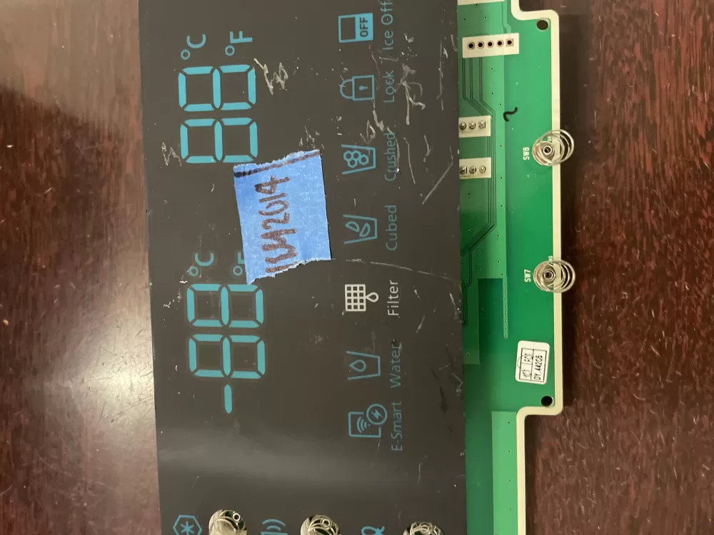 Samsung DA92 00597A Refrigerator Control Board Display AZ60072 | KM2014