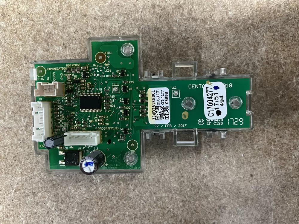 GE 234D2618G001 WE04X27284 Dryer Control Board AZ9304 | KM1344