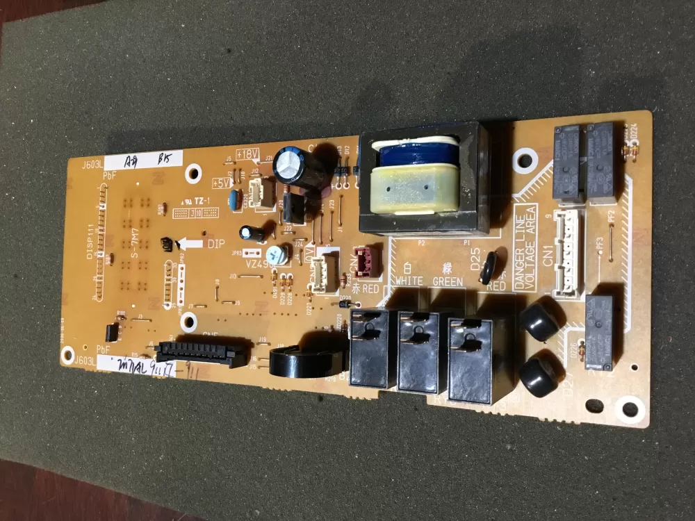 Bosch 00644844 Thermador Microwave Display Control Board AZ74592 | NR1872