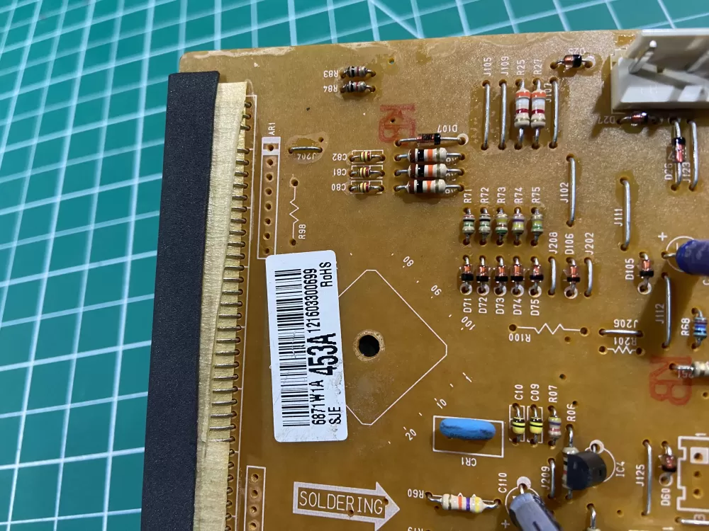 LG AP5293739 6871W1A453A Microwave Main Control Board AZ142672 | NR2400