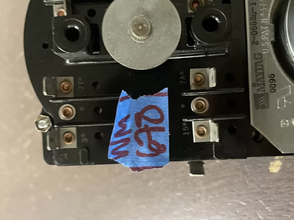 Whirlpool Maytag WP206686 2-06686-1 Washer Timer AZ46756 | Wm678