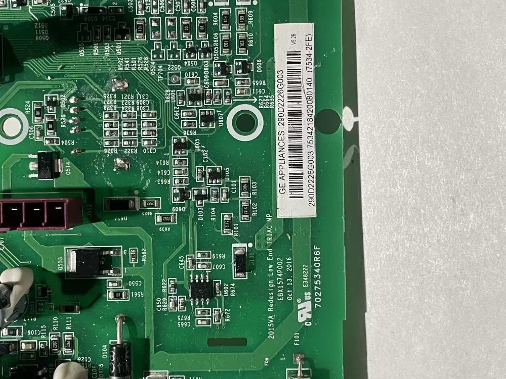GE WH22X32357 290D2226G003 WH18X28174 Washer Control Board AZ146345 | KM2449