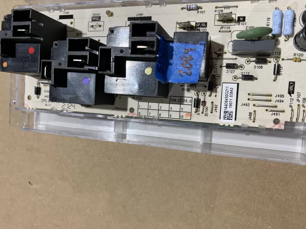 GE 164D8450G211 WB27X29092 PD00050359 Range Control Board AZ64223 | BK2089