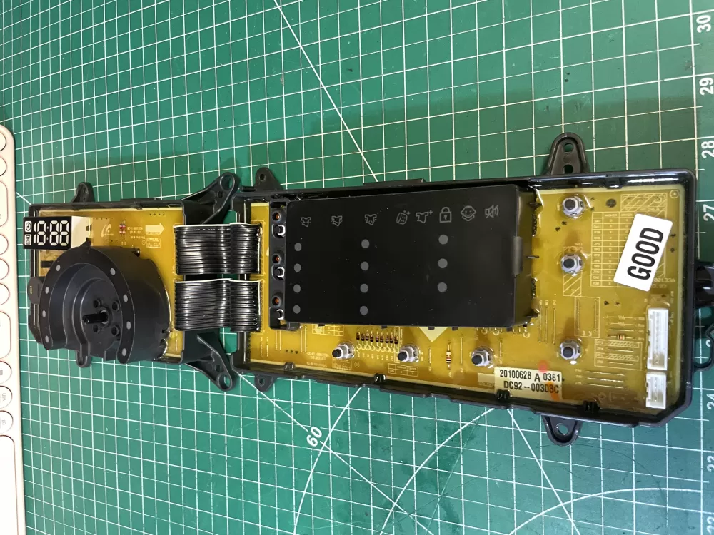 Samsung PDC92-00303C Washer Control Board User Interface