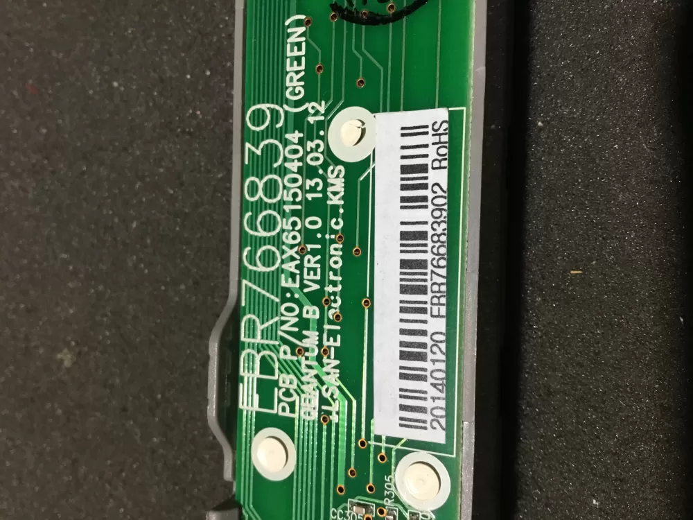 LG EBR76683902 Refrigerator Control Board AZ76872 | NR2076
