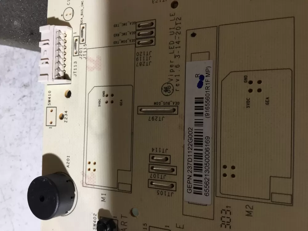 GE 237D1395G014 237D1122G002 WH12X20500 Washer Control Board AZ101940 | NR325
