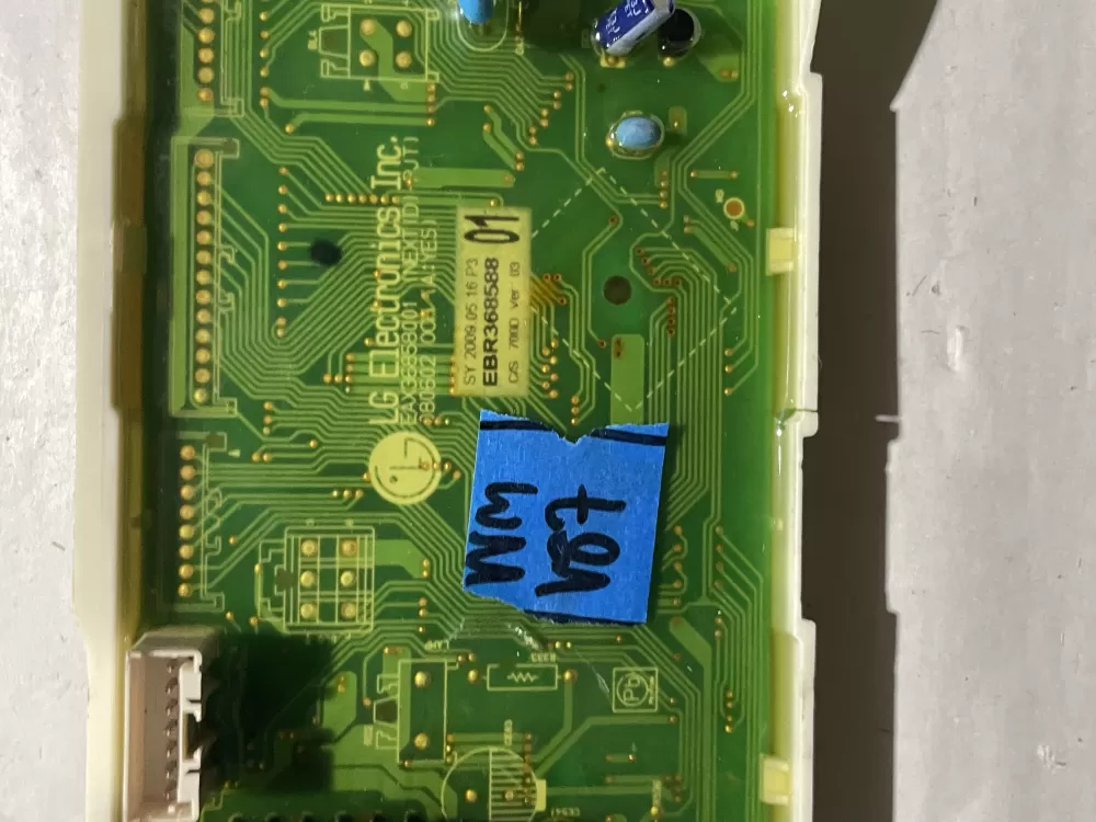 LG EBR36858801 EAX36858001 Dryer Control Board AZ200701 | Wmv84