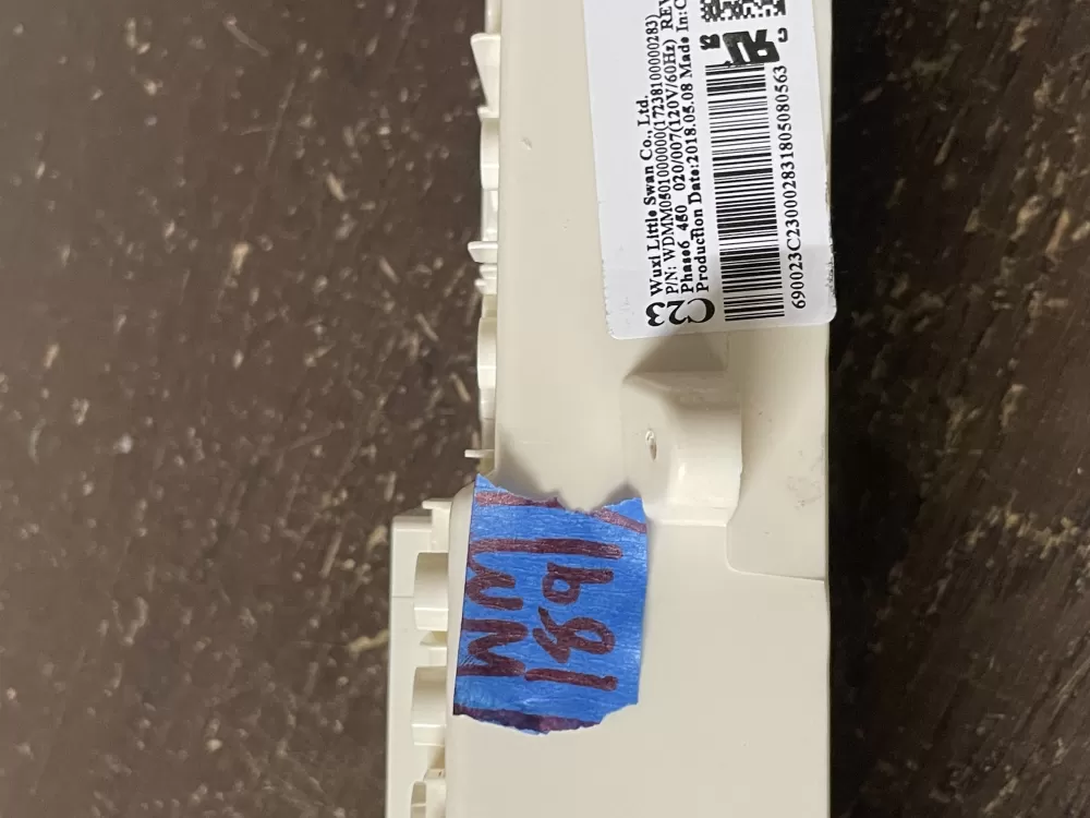 GE WH12X27293 17238100000283 Washer Control Board AZ53515 | Wm1791