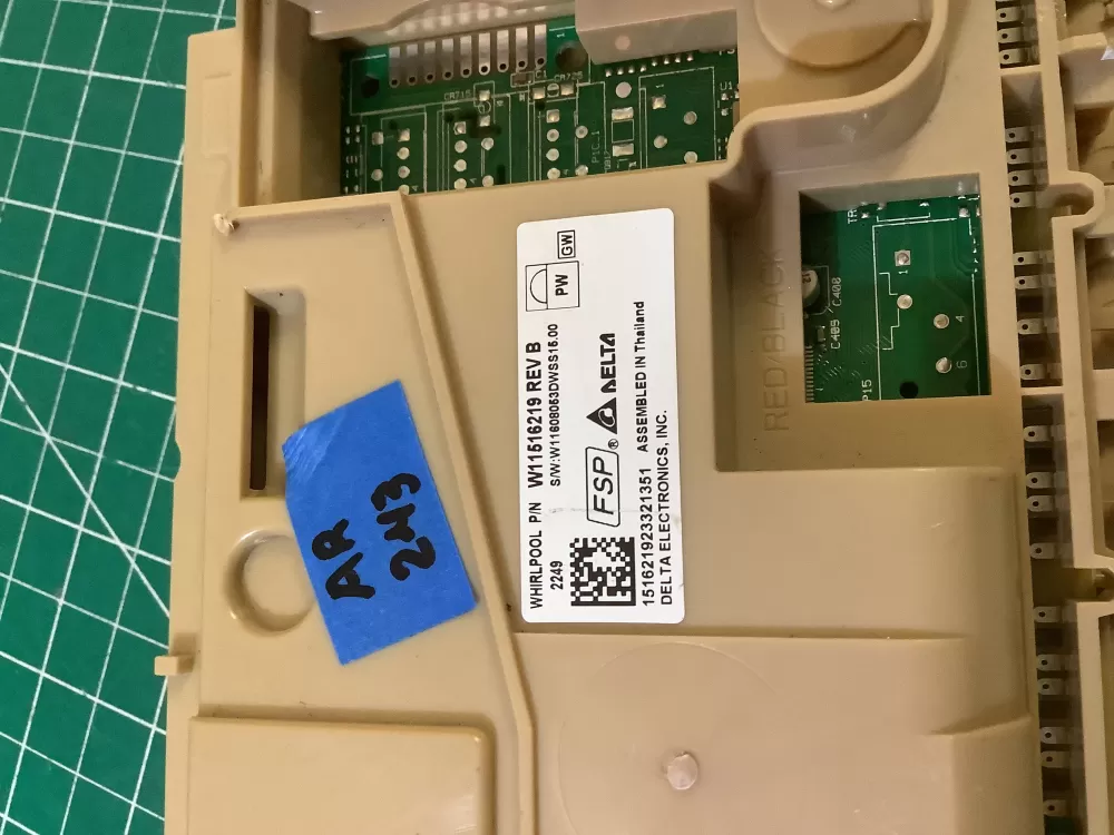 Whirlpool W11613566 W11557317 Dishwasher Control Board AZ192495 | AR243