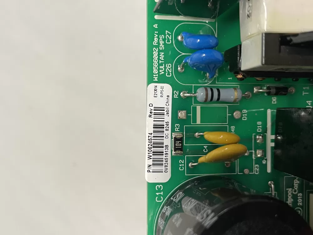 Whirlpool KitchenAid W10624574 Refrigerator Control Board AZ212647 | Wm1227