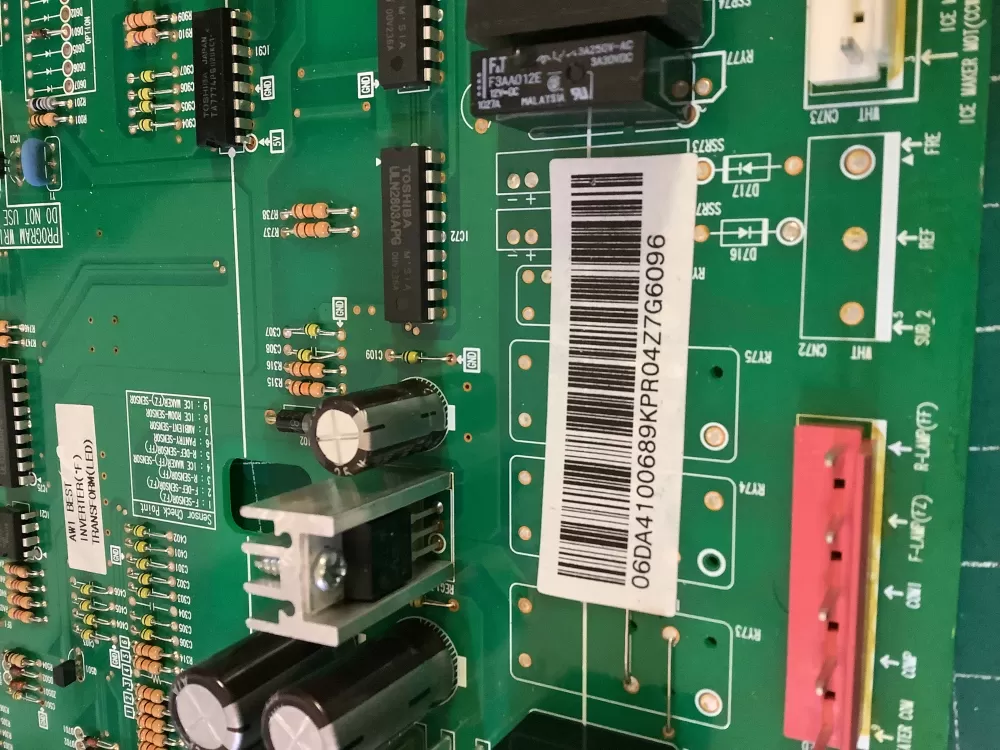Samsung DA41 00689K Refrigerator Control Board AZ193521 | NRV879