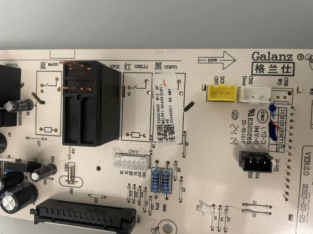 700007840 W15 GP MEL991-SA42N Microwave control board AZ96412 | KM1116